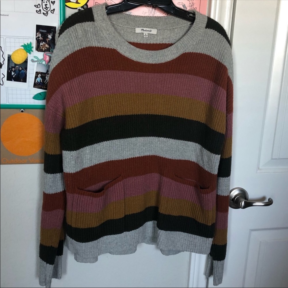 MW Striped Sweatshirt